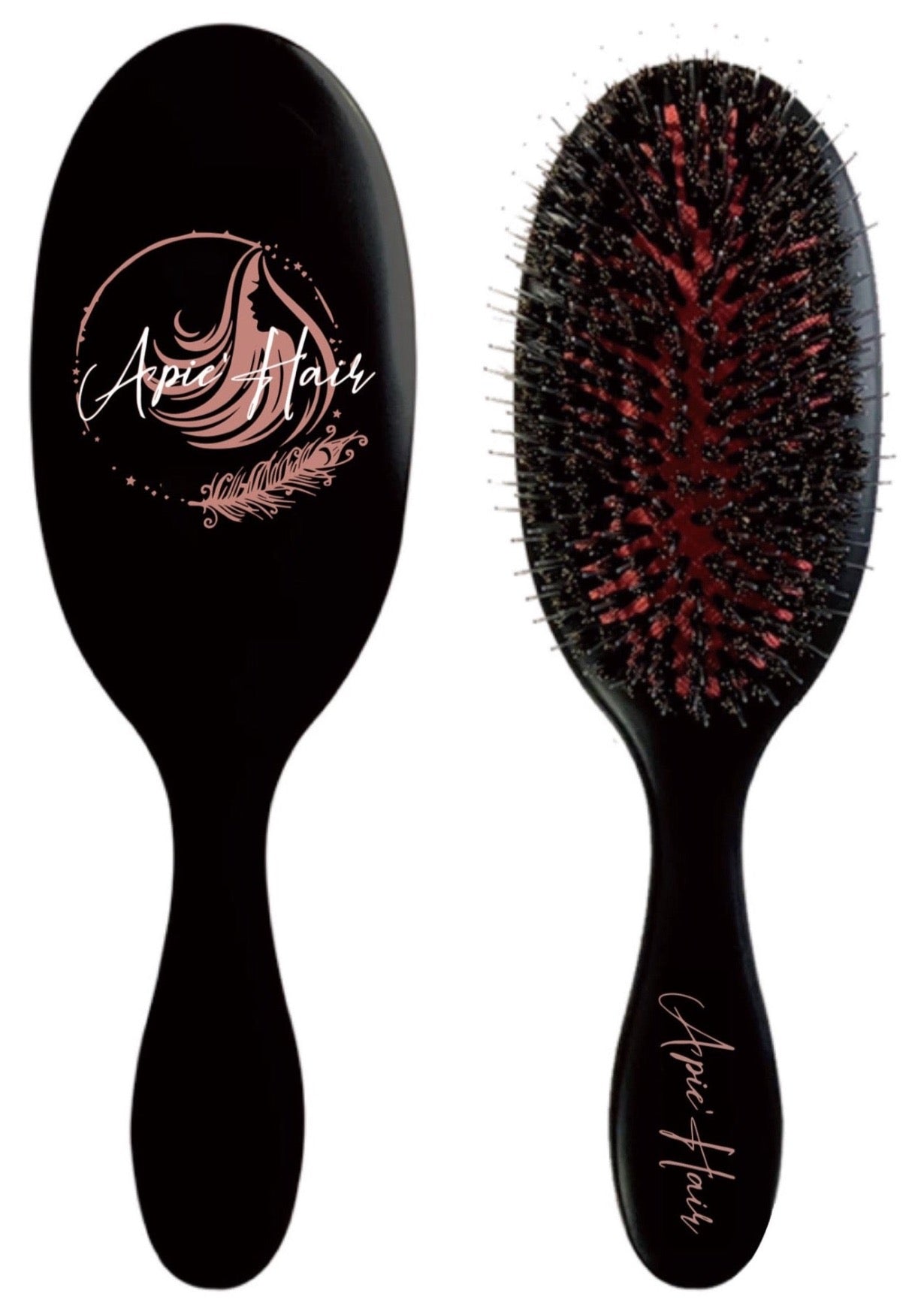 Brosse en poils de sanglier